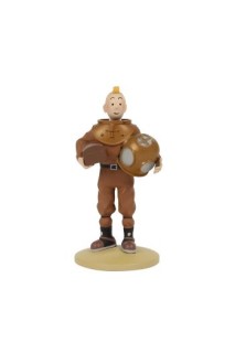 Tintin Resina Traje De Buzo - Escala 12Cm
