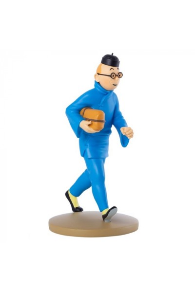 Tintin Resina Tintin Loto Con Un Paquete- Escala 12 Cm
