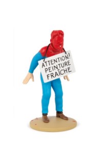 Tintin Resina Haddock Recien Pintado- Escala 12 Cm