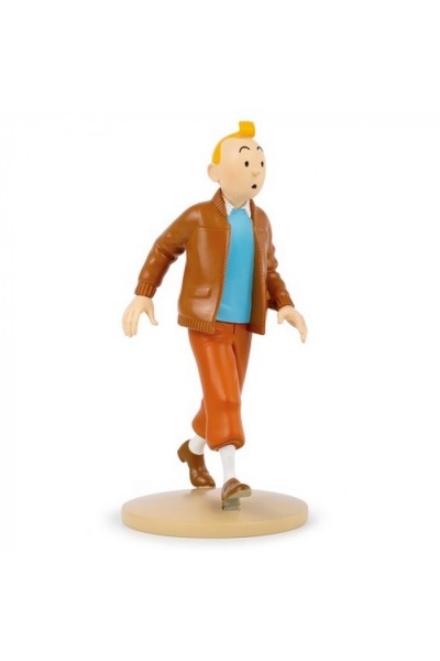 Tintin Resina Chaqueta Aviador - Escala 12Cm
