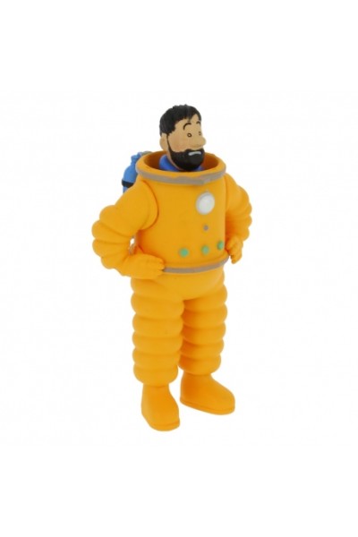 TINTIN HADDOCK COSMONAUTA PVC 7CM