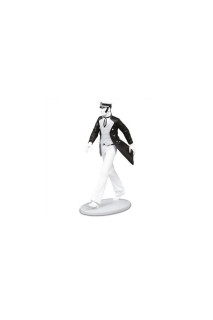 Corto Maltese Fig. Resina 20Cm - Blanco Y Negro