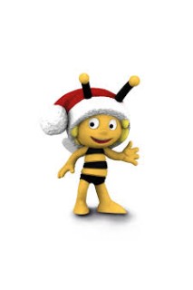 Abeja Maya Gorro Navidad