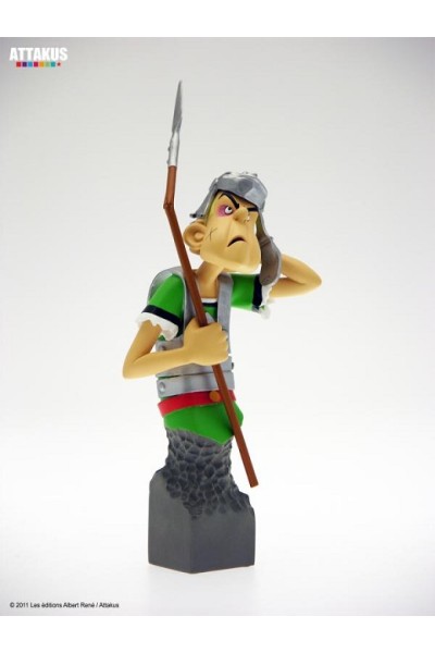Asterix Figura Olibrius Soldado Romano Resina 16 Cm