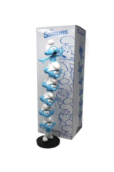 Pitufos Columna Estatua 50 Cm