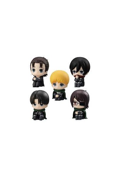 Shingeki No Kyojin Mini Character Set Completo