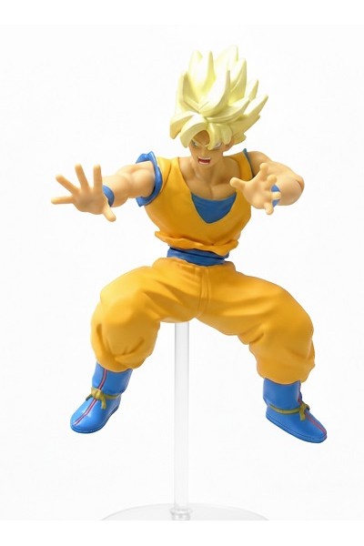 DRAGON BALL GASHAPON HIGH GRADE PLUS ACTION POSE 2 GOKU SS1