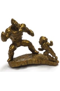 Dragon Ball Gashapon Capsule Neo Vol.2 Saga Freezer Recoome Vs Gohan (Gold)