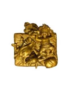 Dragon Ball Gashapon Capsule Neo Vol.14 Saga Buu Goten & Trunks (Gold)