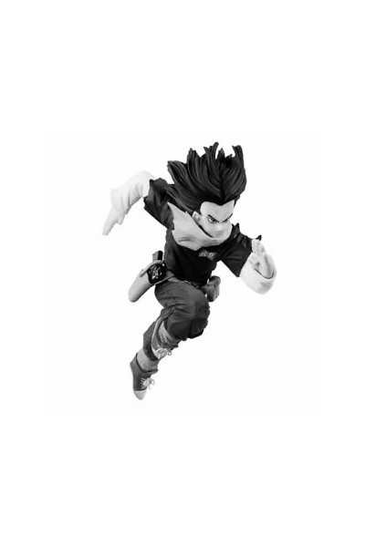39262 Dragon Ball Bwfc Android Nº17 B/N