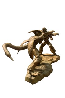 Dragon Ball Gashapon Capsule Neo Vol.3 Saga Cell Piccolo Vs Cell (Gold)