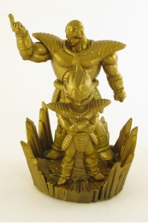 Dragon Ball Gashapon Capsule Neo Vol.1 Saga Saiyan Nappa & Vegeta (Gold)