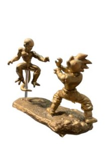 Dragon Ball Gashapon Capsule Neo Vol.2 Saga Freeezer Goku Vs Freezer (Gold)