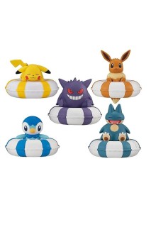 Pokemon Puka Puka Floating Ring Set Completo
