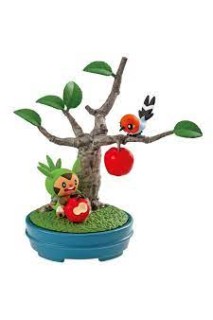 Pokémon Poket Bonsai Harimaron & Yayakoma / Fletchling & Chespin