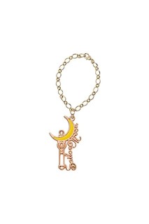 Sailor Moon Gashapon Wire Art Charm Moonstick With Chain
