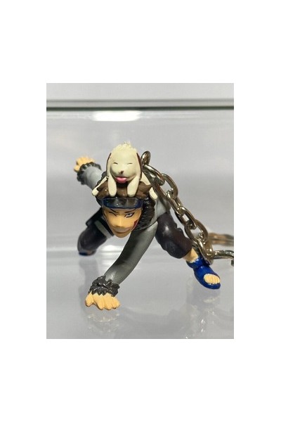 Naruto Gashapon Banpresto Figure Key Holder Kiba