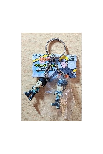Naruto Gashapon Banpresto Twin Key Holder Shikamaru & Asuma