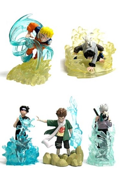 Naruto Real Collection Parte 5 Set Completo