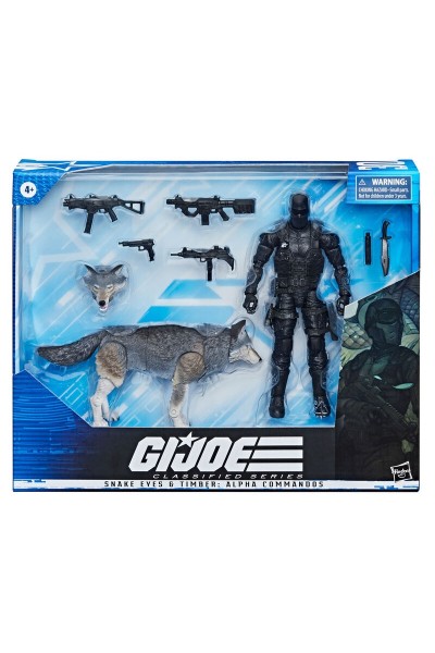 GI Joe Classified Series Snake Eyes & Timber Alpha Commandos