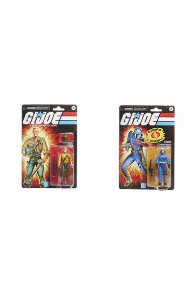 G.I. Joe - Retro Series Set Duke VS Commander Cobra