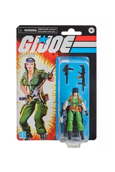 G.I. Joe Retro Series: Lady Jaye (Blister Dañado)