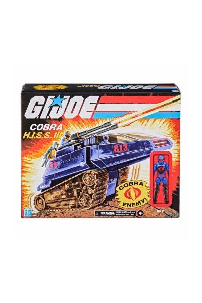 Gi Joe Retro Series Cobra Hiss Iii + Rip It