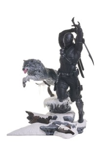 Gi Joe Gallery Snake Eyes & Timber Diorama