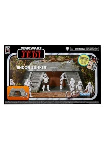 Star Wars Vintage Collection Endor Bunker & Endor Rebel Commando In Scout Trooper Disguise
