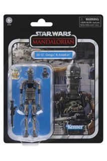 Star Wars Vintage Collection Ig-12, Grogu & Anzellan
