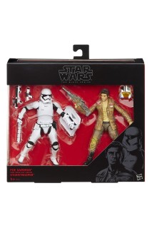 Star Wars Black Series Poe Dameron & First Order Riot Control Stormtrooper
