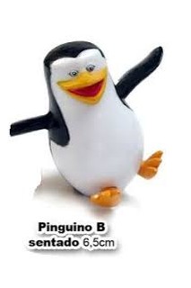 Madagascar Figura Pvc Pingüino Saludo