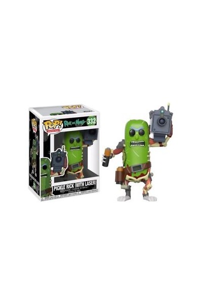 Rick Y Morty Pickle Rick (With Laser) Figura Pop