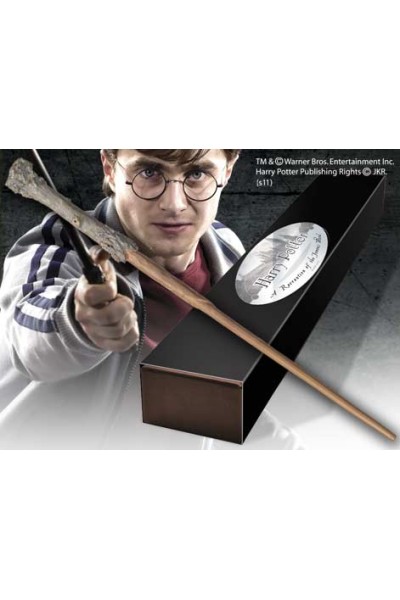 Harry Potter Varita Con Caja Y Placa De Identificación, Harry Potter