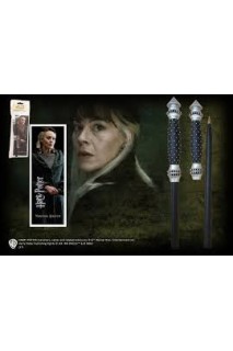 Harry Potter Narcissa Malfoy Boligrafo Varita Y Marcapaginas