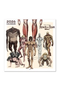 Calendario Attack On Titan 2026