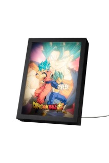 Lamina Led Enmarcada Dragon Ball Super