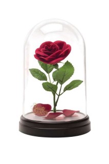 Beauty And The Beast Lampara Rosa Encantada