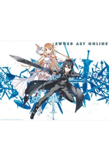 Sword Art Online Poster 52 X 38 Cm. Asuna & Kirito