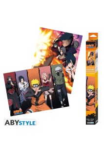 Naruto Shipuuden Poster Set 2 Posters 52 X 38 Cm. Grupo