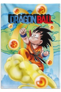 Dragon Ball Banderola Son Goku On Kington