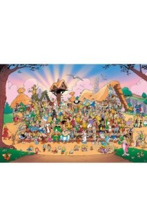Asterix Poster 91.5 X 61 Cm. Retrato De Familia