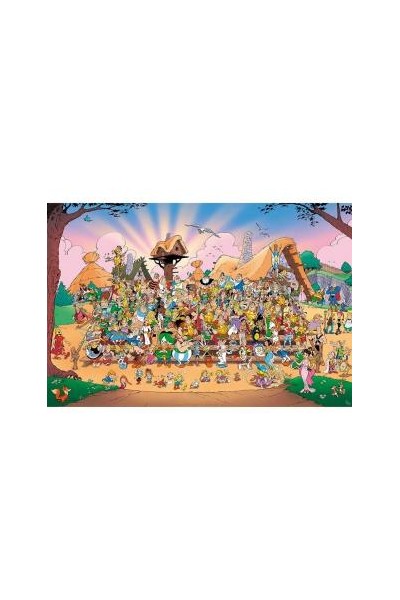 Asterix Poster 91.5 X 61 Cm. Retrato De Familia