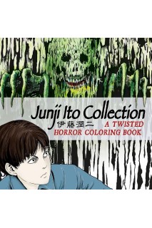 Junji Ito Collection - A Twisted Horror Coloring Book