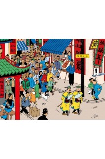 Poster Tintin - Dupond Y Dupont Chinos 60X80