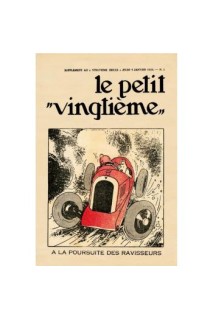 Tintin Poster Le Petit Vingtieme Nº 01