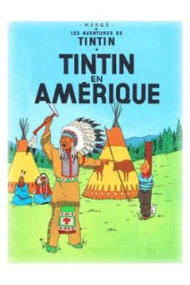 Tintin Poster Portada Tintin En Amerique