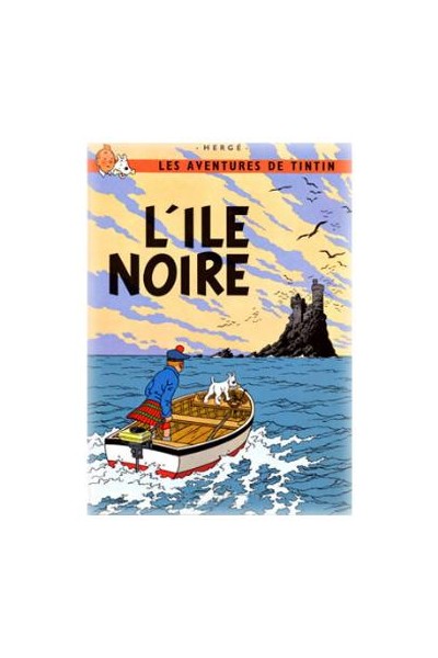 Tintin Poster Portada Tintin L'Ile Noire