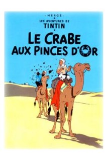 Tintin Poster Portada Tintin Le Crabe Aux Pinces D'Or
