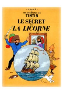 Tintin Poster Portada Tintin Le Secret De La Licorne